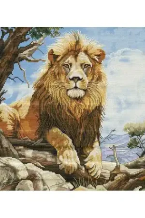 kit ricamo a punto croce - Il re riposa - Nova Sloboda Promozione