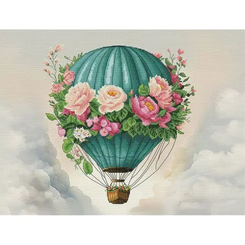 Must-Have kit ricamo a punto croce - Viaggio di primavera - Nova Sloboda