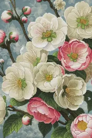 kit ricamo a punto croce - Tenerezza - Nova Sloboda Esclusivo