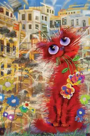 Offerta Del Giorno puzzle - Il gatto rosso - 260 pezzi - Art Puzzle