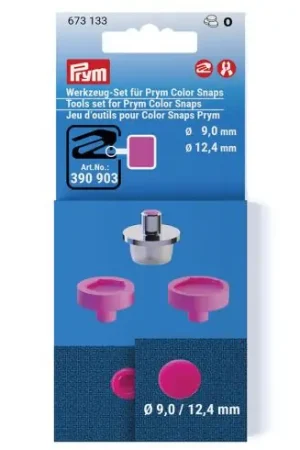 Accessorio cucito - Set di attrezzi per Color Snaps - 15 mm - Prym Spedizione Gratuita