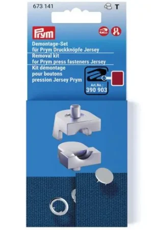 Promo Stagionale Accessorio cucito - Kit per la rimozione dei prigionieri della Jersey Press - Prym