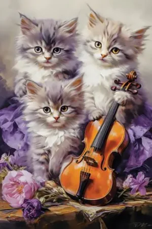 puzzle per bambini - Gattini musicali - 260 pezzi - Castorland Prezzo Scontato