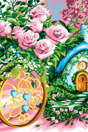 Canovaccio antico - Il roseto - Luc Créations Super Prezzo