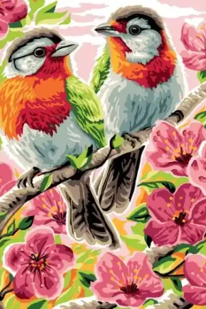 Canovaccio antico - Cuscino da ricamare gli amorosi - Luc Créations Prezzo Conveniente