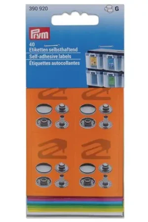 Must-Have Accessorio cucito - 40 etichette autoadesive - Prym