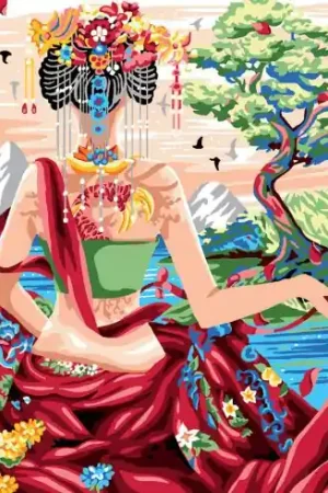 Canovaccio antico - I colori dell'Asia - Luc Créations Offerta Speciale