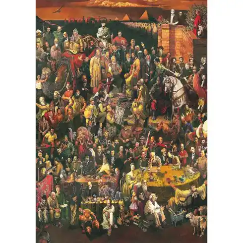 Offerta Limitata puzzle - 113 personaggi famosi - 1500 pezzi - Art Puzzle