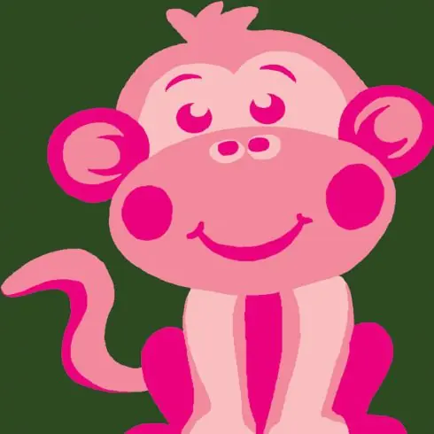 Popolare Kit di tela per bambini - Scimmietta - Luc Créations