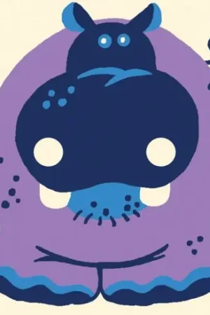 Spedito Oggi Kit di tela per bambini - Ippopotamo - Luc Créations