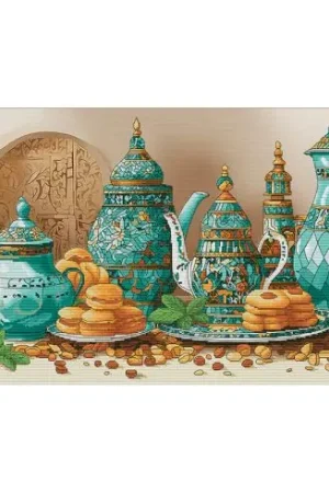 kit ricamo a punto croce - Delizie orientali - Nova Sloboda Non Perdere