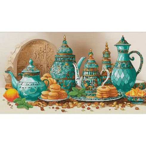 kit ricamo a punto croce - Delizie orientali - Nova Sloboda Non Perdere