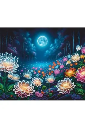 Kit di ricamo con perline - Stregoneria lunare - Nova Sloboda Quantità Limitata