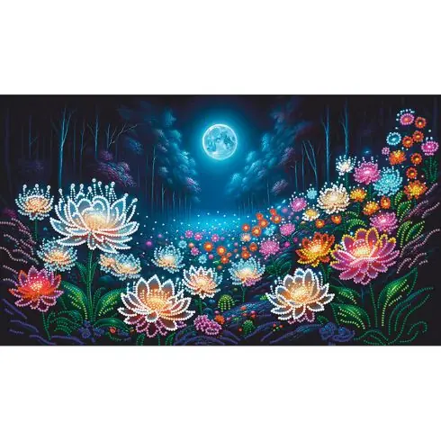 Kit di ricamo con perline - Stregoneria lunare - Nova Sloboda Quantità Limitata