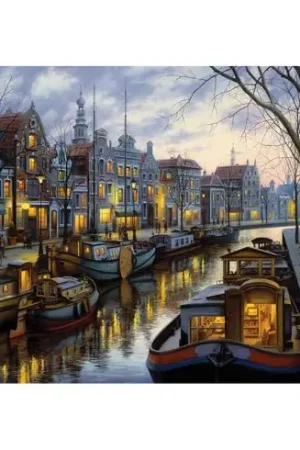 puzzle - Le luci del canale - 1500 pezzi - Art Puzzle Prezzo Ridotto