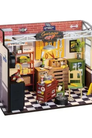 Casa in miniatura - Garage retrò - Rolife Spedizione Espresso