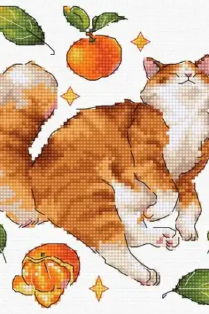 kit ricamo a punto croce - ginger - Letistitch Ultimissimo Modello