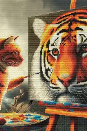 Ultima Occasione kit ricamo a punto croce - Bellezza interiore - Nova Sloboda