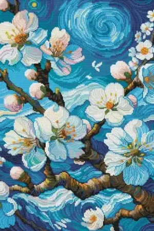 kit ricamo a punto croce - Melodia ispiratrice - Nova Sloboda Pagamento Sicuro