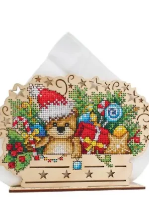 Kit supporto per ricamare - Portasciugamani - Buon Natale - MP Studia Economico