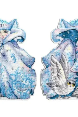 Prezzo Conveniente Kit di ornamenti da ricamare - regina delle nevi - MP Studia