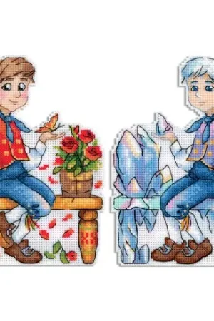 Occasione Kit di ornamenti da ricamare - Il ragazzo dal cuore freddo - MP Studia