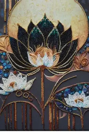 Solo Oggi Kit di ricamo con perline - Sogno fiorito - Abris Art