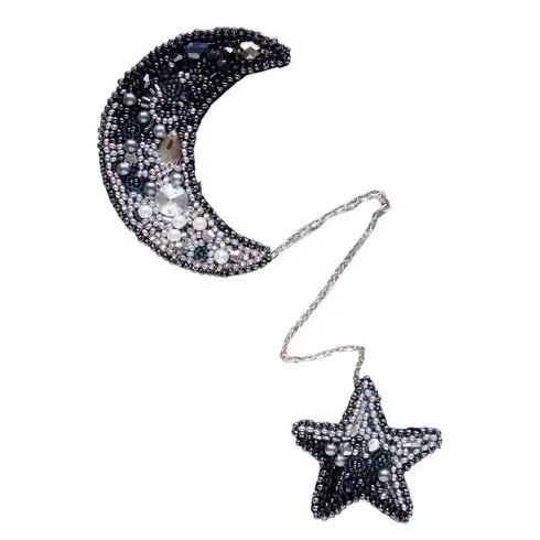 Kit di ricamo con perline - Luna - Abris Art Scelto Dai Clienti