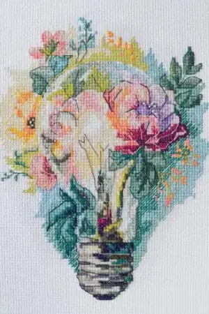 Prezzo Scontato kit ricamo a punto croce - Idee per l'illuminazione - Abris Art