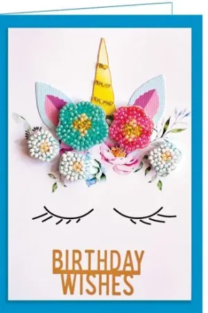 Must-Have Kit di schede da ricamo con perline - Credere nei miracoli - Abris Art