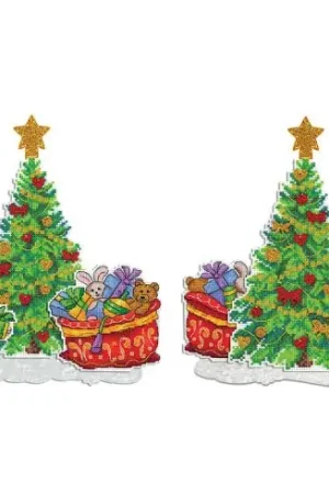 Prezzo Basso Kit di ornamenti da ricamare - L'albero di Natale - MP Studia