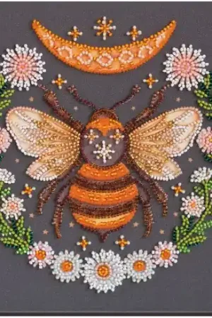 Kit di ricamo con perline - Luna di miele - Abris Art Acquista Ora