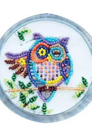 Ultimissimo Modello Kit di ricamo con perline - Buongiorno - Abris Art