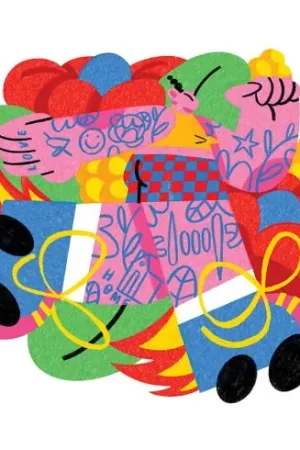 Promo Stagionale Canovaccio antico - Ragazza a rotelle - Canevas Fatal