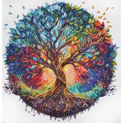 Ultima Occasione kit ricamo a punto croce - Il centro dell'universo - Abris Art