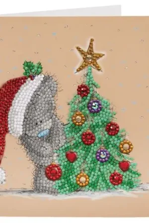 Carta con ricamo a diamante - La stagione dei brillantini - Crystal Art D.I.Y Compra Oggi Stesso