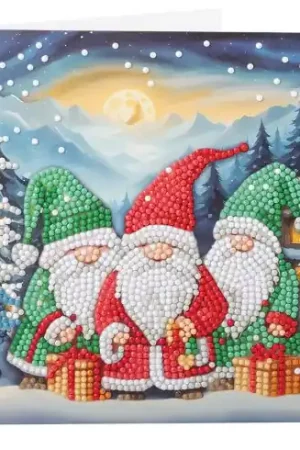 Vendita Finale Carta con ricamo a diamante - Amici dell'Estremo Nord - Crystal Art D.I.Y