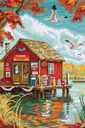 Direttamente Dal Produttore kit ricamo a punto croce - Inizio autunno - Letistitch