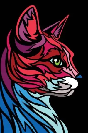 Offerta Speciale Canovaccio antico - Gatto multicolore - Margot de Paris