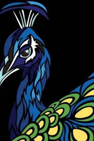 Canovaccio antico - Pavone multicolore - Margot de Paris Nuova Collezione