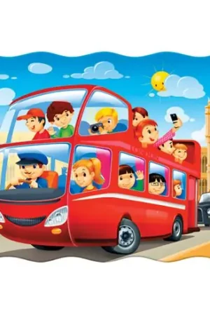 Nuovo Arrivo puzzle per bambini - Autobus di Londra - 20 articoli - Castorland