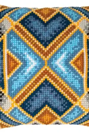 Promozione Esclusiva Kit cuscino fori grossi - Geometrico 1 - Vervaco