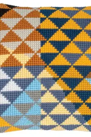 Kit cuscino fori grossi - Geometrico 2 - Vervaco Offerta Lampo