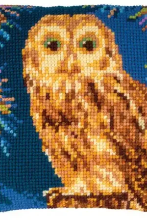 Soddisfatti O Rimborsati Kit cuscino fori grossi - Gufo - Vervaco