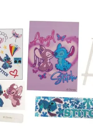 Solo Oggi Kit di ricamo a diamante per bambini - Set multiattività per il punto - Crystal Art D.I.Y