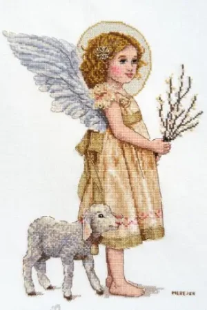 kit ricamo a punto croce - Benvenuti in primavera - Merejka Quantità Limitata