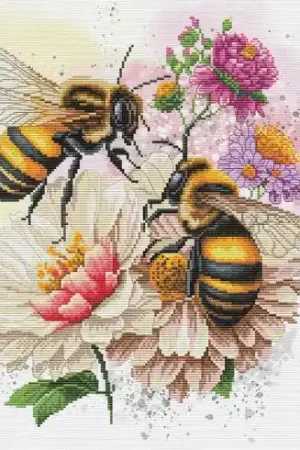 kit ricamo a punto croce - Principesse del miele - Nova Sloboda Di Tendenza