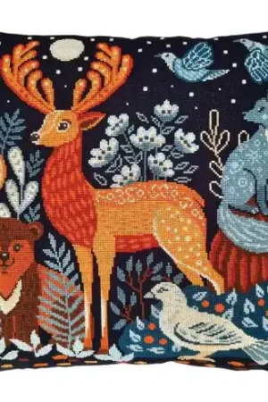 kit ricamo a punto croce - Quando cala la notte - RTO A Buon Prezzo