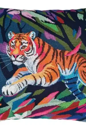 kit ricamo a punto croce - Tigre del Bengala - RTO Nuova Collezione