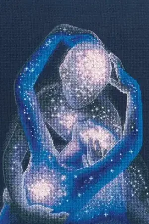 kit ricamo a punto croce - Tu sei l'universo infinito - RTO Nuovo Arrivo